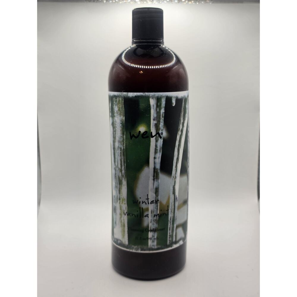 WEN by Chaz Dean Winter Vanilla Mint Cleansing Conditioner 32oz NO PUMP SEALED